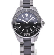 Tag Heuer Aquaracer Quartz Black Dial Two Tone Steel Strap Watch for Men - WAY131A.BA0913