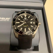 Tag Heuer Aquaracer Black Dial Watch for Men -  WAY101A.FT6141