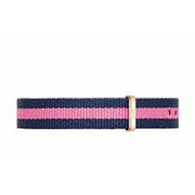 Daniel Wellington Classy Winchester White Dial Two Tone NATO Strap Watch For Women - DW00100065