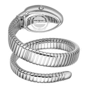 Just Cavalli Glam Evo 4 Mother of Pearl Dial Silver Steel Strap Watch for Women - JC1L229M0015