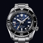 Seiko Prospex Diver Scuba Automatic Blue Dial Silver Steel Strap Watch for Men - SBEJ021