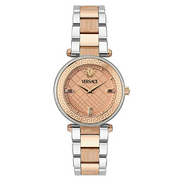 Versace Reve Analog Rose Gold Dial Two Tone Steel Strap Watch for Women - VE8B00424