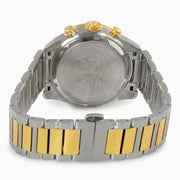 Versace Greca Dome Chronograph Green Dial Two Tone Steel Strap Watch for Men - VE6K00423