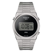 Tissot Digital Quartz Black Dial Silver Steel Strap Watch for Men - T137.463.11.050.00