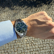 Tissot PR 100 Chronograph Green Dial Silver Steel Strap Watch for Men - T150.417.11.091.00