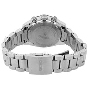 Seiko Prospex Speedtimer Solar Chronograph Blue Dial Silver Steel Strap Watch for Men - SSC815