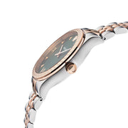 Versace Hellenyium Quartz Green Dial Two Tone Steel Strap Watch for Women - VE2S00422