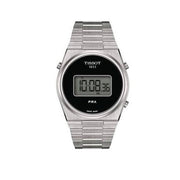 Tissot Digital Quartz Black Dial Silver Steel Strap Watch for Men - T137.463.11.050.00