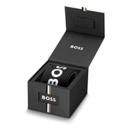 Hugo Boss Grand Prix Chronograph Green Dial Two Tone Steel Strap Watch for Men - 1514227