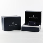 Maserati Velocità Date Blue Dial Two Tone Steel Strap Watch for Men - R8853152001