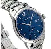 Burberry Classic Blue Dial Silver Steel Strap Watch for Men - BU10007