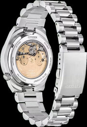 Citizen Tsuyosa Automatic Blue Dial Silver Steel Strap Watch for Men - NJ0200-50M