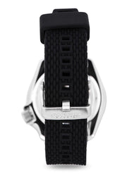 Seiko 5 Sports SKX Automatic Blue Dial Blue Silicone Strap Watch for Men - SRPD71K2
