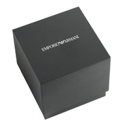 Emporio Armani Sportivo Chronograph White Dial White Rubber Strap Watch for Men - AR5947
