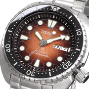 Seiko Prospex US Special Edition King Turtle Automatic Brown Dial Silver Steel Strap Watch for Men - SRPH55