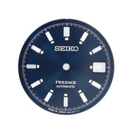 Seiko Presage Style60's Automatic Blue Dial Silver Steel Strap Watch for Men - SRPG05J1