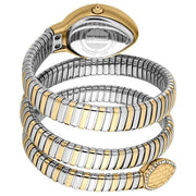 Just Cavalli Carezza Gold Dial Two Tone Steel Strap Watch for Women - JC1L372M0055