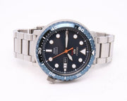 Seiko 5 Sports Automatic Blue Dial Silver Steel Strap Watch for Men - SRPC63J1