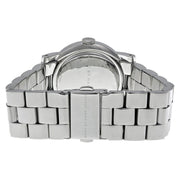 Marc Jacobs Amy Red Dial Silver Steel Strap Watch for Women - MBM3302