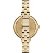 Marc Jacobs Sally Champagne Gold Dial Gold Steel Strap Watch for Women - MBM3363