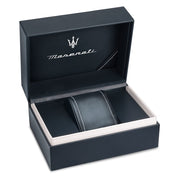 Maserati SFIDA Automatic Skeleton Black Dial Two Tone Steel Strap Watch For Men - R8823140010