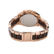 Michael Kors Blair Rose Gold Dial Two Tone Steel Strap Watch For Women - MK5859