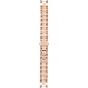 Michael Kors Mini Slim Runway Rose Gold Dial Rose Gold Steel Strap Watch For Women - MK3457