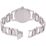 Calvin Klein Dainty Silver Dial Silver Steel Strap Watch for Women - K7L23146
