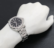 Tag Heuer Aquaracer Automatic Black Dial Silver Steel Strap Watch for Men - WAY2110.BA0928