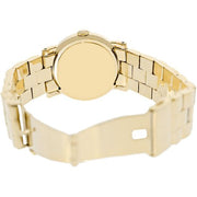 Marc Jacobs Amy Blue Dial Gold Steel Strap Watch for Women - MBM3220