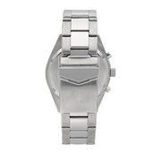 Maserati Competizione Chronograph White Dial Silver Steel Strap Watch For Men - R8853100017