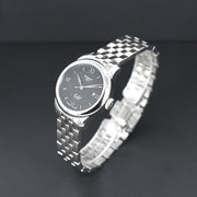 Tissot Le Locle Automatic Lady Black Dial Silver Steel Strap Watch For Women - T006.207.11.058.00