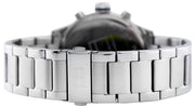 Tommy Hilfiger Jackson Chronograph Blue Dial Silver Steel Strap Watch for Men - 1791242
