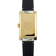 Gucci G-Frame Floral Mother of Pearl Dial White Leather Strap Watch For Women - YA147407