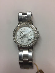Michael Kors Dylan Silver Dial Silver Steel Strap Watch for Women - MK5585