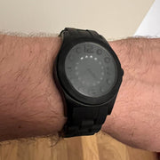 Marc Jacobs Pelly Black Dial Black Silicone Strap Watch for Women - MBM2531