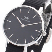 Daniel Wellington Petite Cornwall Black Dial Black Nylon Strap Watch For Women - DW00100248