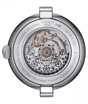 Tissot Bellissima Automatic Silver Dial Blue Leather Strap Watch For Women - T126.207.16.013.00