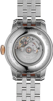 Tissot Le Locle Automatic Diamonds Mother of Pearl White Dial Two Tone Steel Strap Watch For Women - T006.207.22.116.00