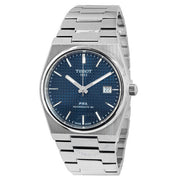 Tissot PRX Powermatic 80 Blue Dial Silver Steel Strap Watch For Men - T137.407.11.041.00