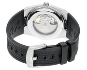 Tissot PRX Powermatic 80 Black Dial Black Rubber Strap Watch for Men - T137.407.17.051.00