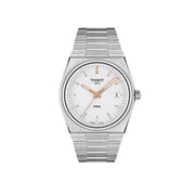 Tissot PRX Quartz Silver Dial Silver Steel Strap Watch for Men - T137.410.11.031.00