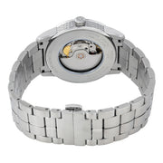 Tissot T Classic Luxury Powermatic 80 White Dial Silver Steel Strap Watch For Men - T086.408.11.016.00