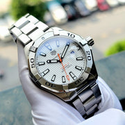 Tag Heuer Aquaracer White Dial Watch for Men - WAY2013.BA0927
