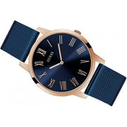 Guess Richmond Blue Dial Blue Mesh Bracelet Watch for Men - W1263G4